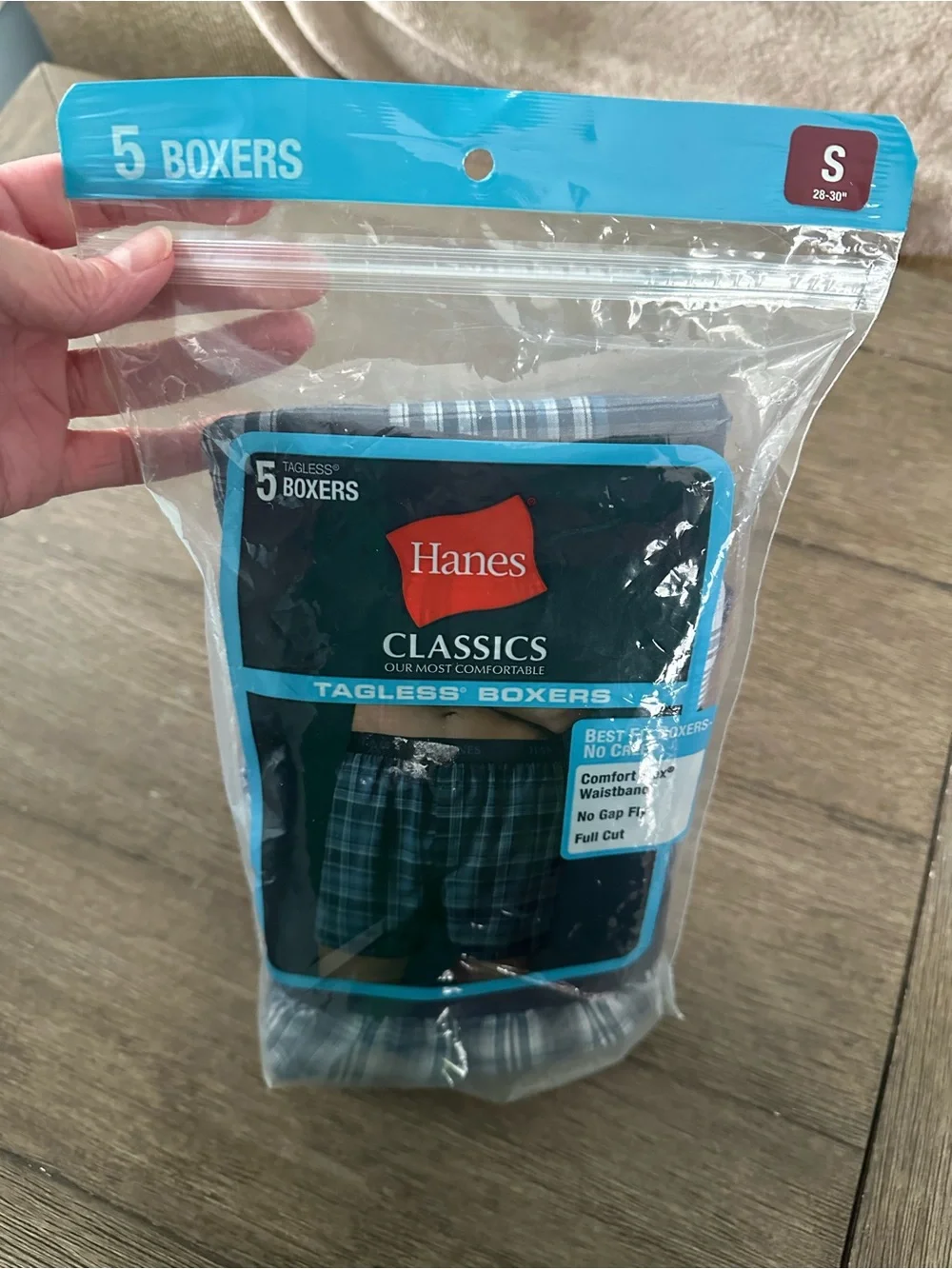 Hanes men’s boxers